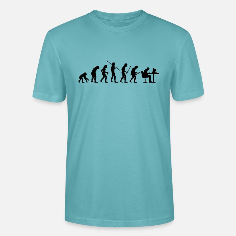 Evolution - Stanley/Stella Unisex Bio-T-Shirt CRAFTER - Pastelltürkis