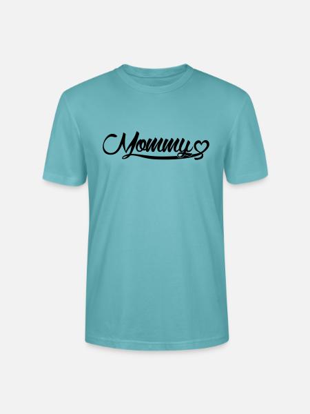 Mommy - Stanley/Stella Unisex Bio-T-Shirt CRAFTER - Pastelltürkis