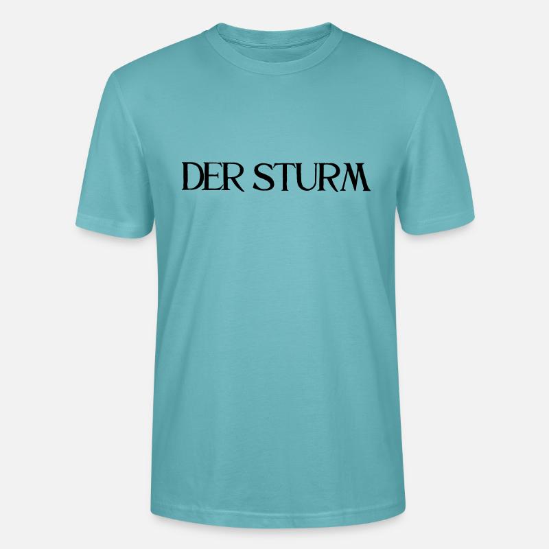 Der Sturm - Stanley/Stella Unisex Bio-T-Shirt CRAFTER - Pastelltürkis