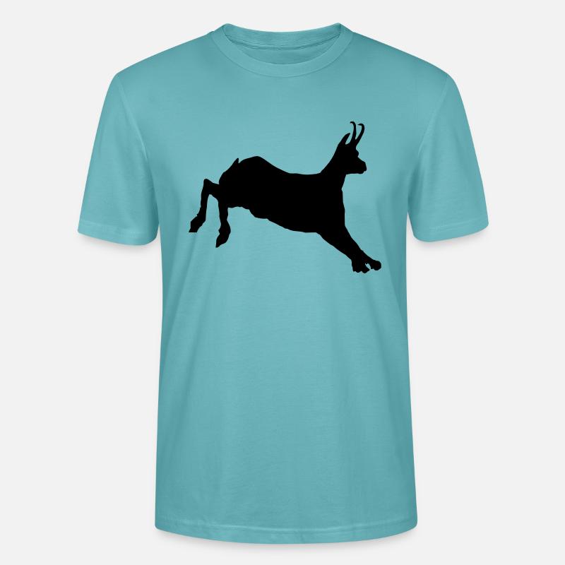 Die Jump (Vector) - Stanley/Stella Unisex Bio-T-Shirt CRAFTER - Pastelltürkis
