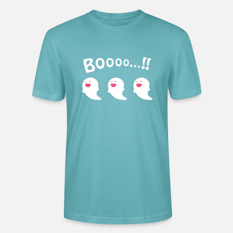 Booo Geist - Stanley/Stella Unisex Bio-T-Shirt CRAFTER - Pastelltürkis