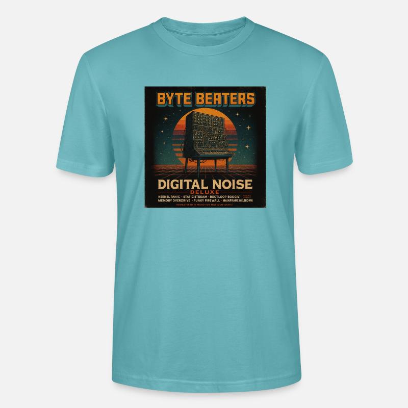 Byte Beaters by Nerogear - Stanley/Stella Unisex Bio-T-Shirt CRAFTER - Pastelltürkis