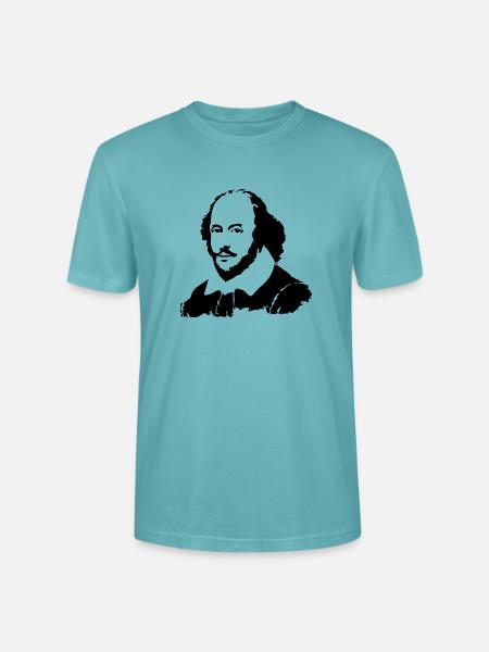 Shakespeare - Stanley/Stella Unisex Bio-T-Shirt CRAFTER - Pastelltürkis