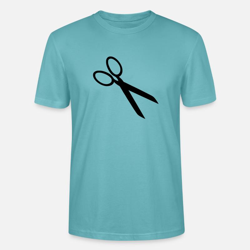 Schere - Stanley/Stella Unisex Bio-T-Shirt CRAFTER - Pastelltürkis