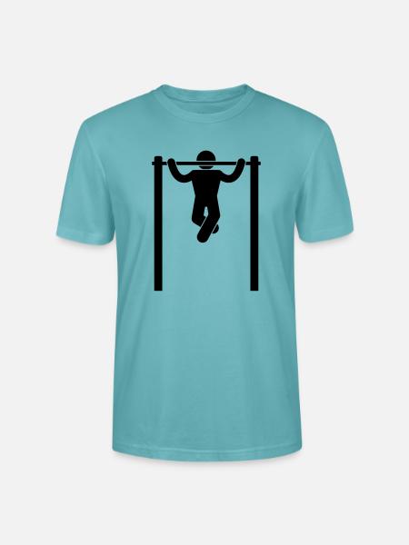 pullup - Stanley/Stella Unisex Bio-T-Shirt CRAFTER - Pastelltürkis