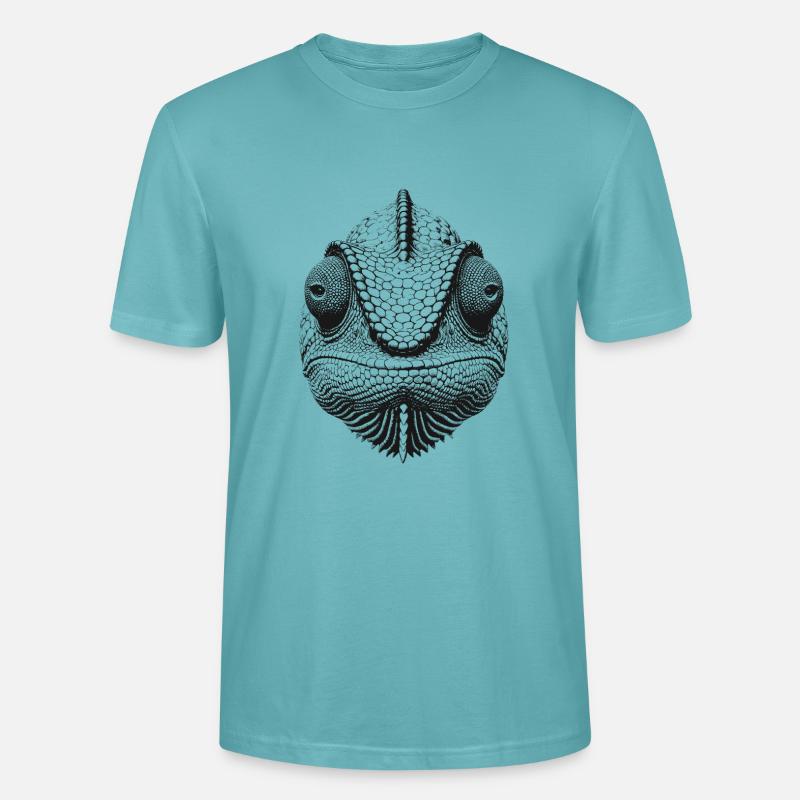 Chamäleon - Stanley/Stella Unisex Bio-T-Shirt CRAFTER - Pastelltürkis