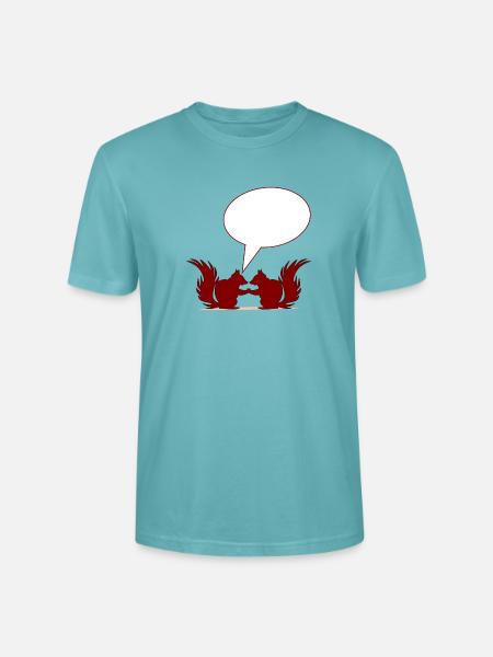 SELBST GESTALTEN Sprüche - Stanley/Stella Unisex Bio-T-Shirt CRAFTER - Pastelltürkis