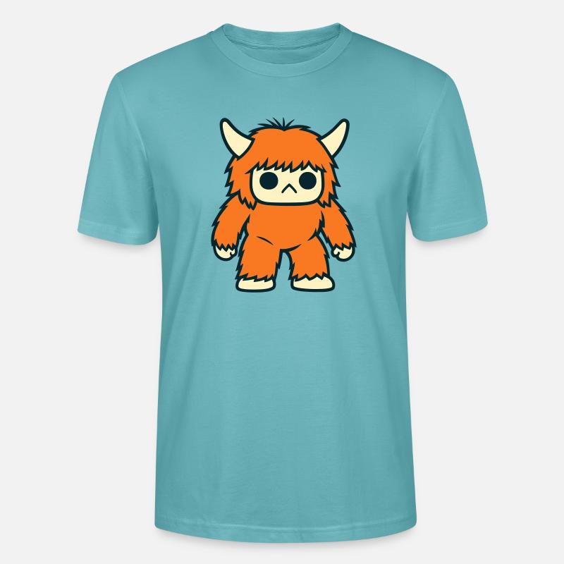Cute Devil by toystudio 71 / FANMAN - Stanley/Stella Unisex Bio-T-Shirt CRAFTER - Pastelltürkis
