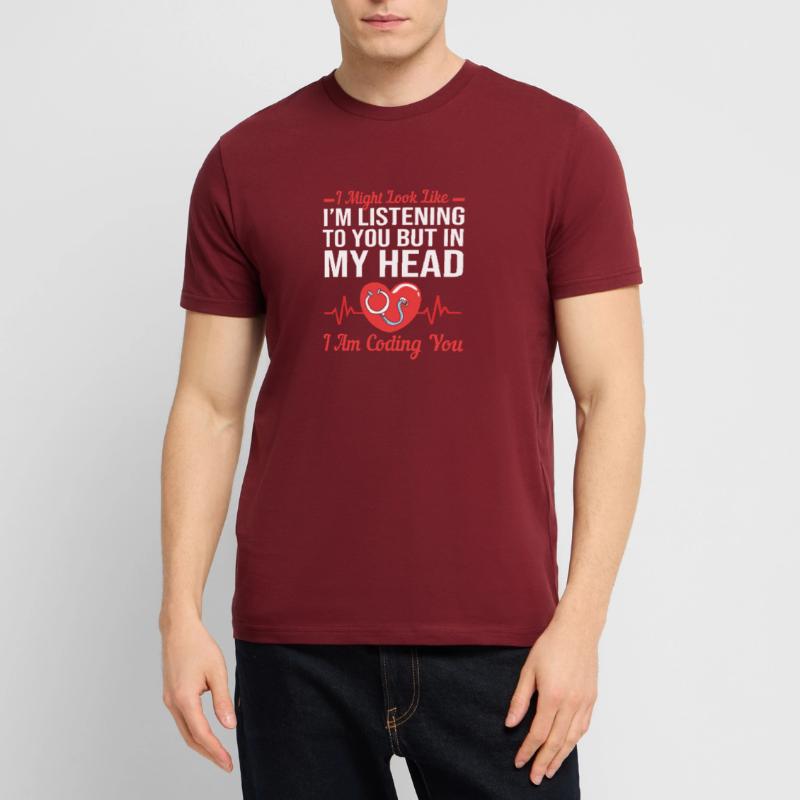 Medizin Programmierer Medizinischer Coder Stanley/Stella Unisex Bio-T-Shirt CRAFTER