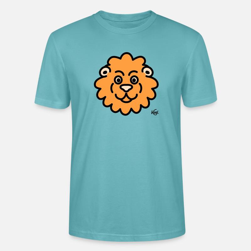Lion Grand - T-shirt bio CRAFTER Stanley Stella Unisexe - turquoise pastel