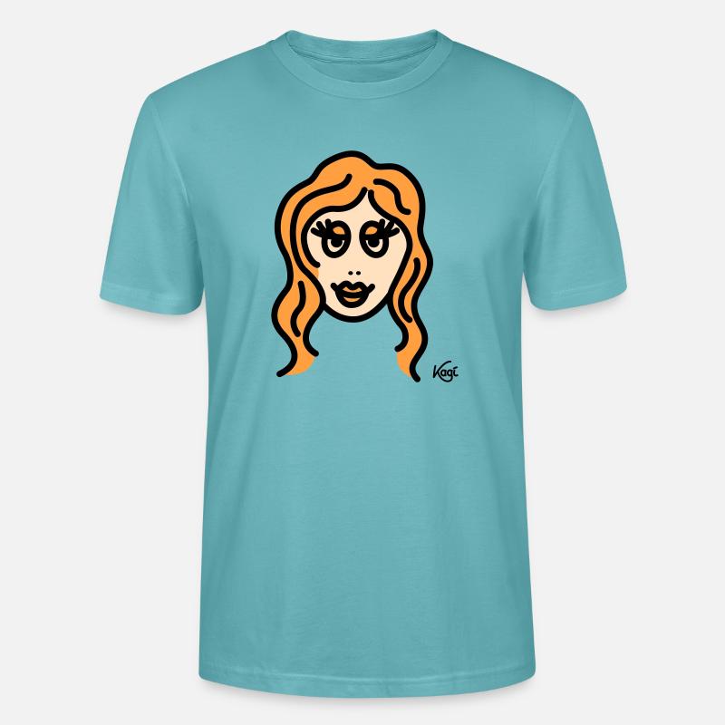 Vierge grande - T-shirt bio CRAFTER Stanley Stella Unisexe - turquoise pastel