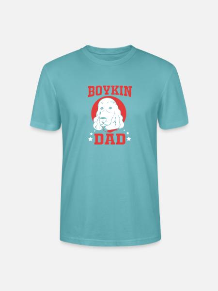 Boykin Spaniel - Stanley/Stella Unisex Bio-T-Shirt CRAFTER - Pastelltürkis