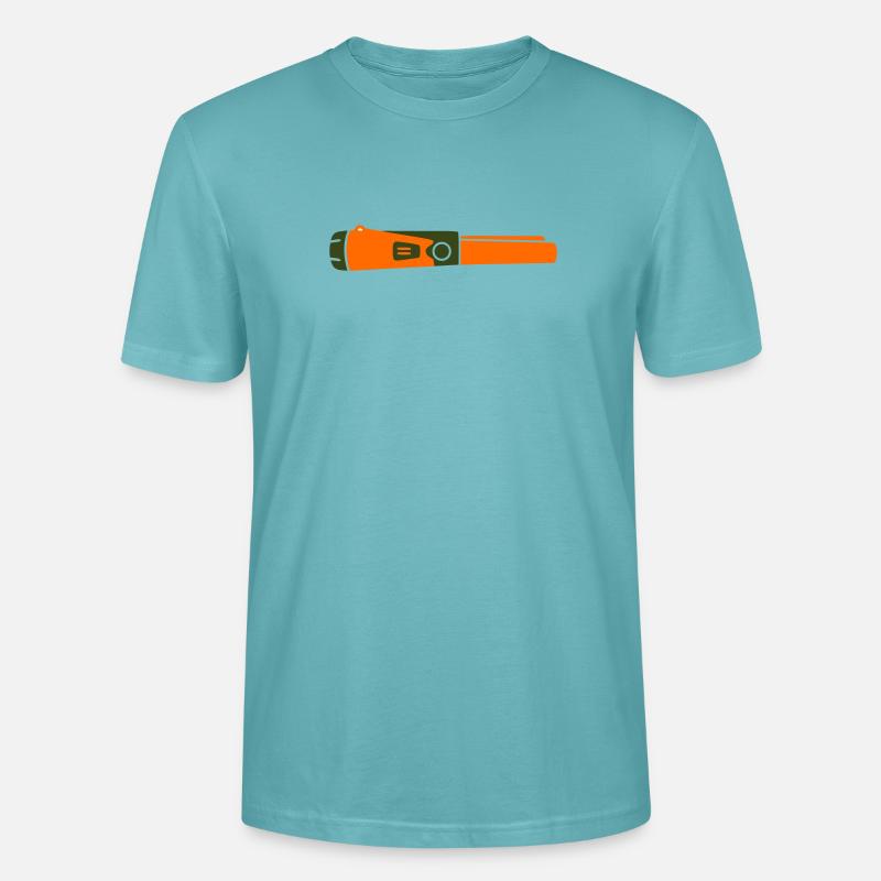 Pinpointer Sonde Sondengänger - Stanley/Stella Unisex Bio-T-Shirt CRAFTER - Pastelltürkis