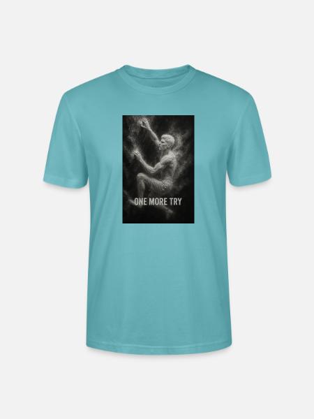 One more try. - Stanley/Stella Unisex Bio-T-Shirt CRAFTER - Pastelltürkis