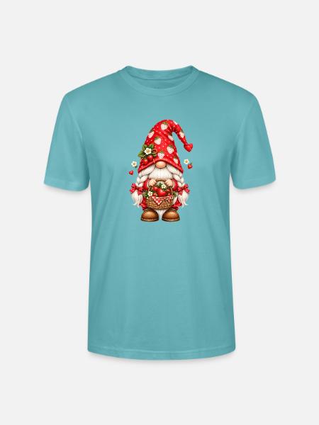 Süße Zwerge unter den Gnomen - Stanley/Stella Unisex Bio-T-Shirt CRAFTER - Pastelltürkis