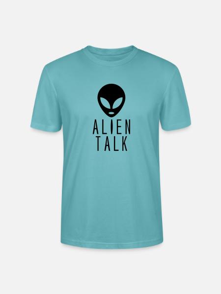 Alien__V007 - Stanley/Stella Unisex Bio-T-Shirt CRAFTER - Pastelltürkis
