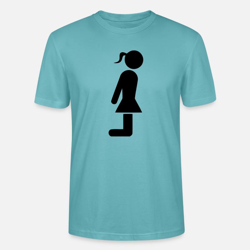 BDSM SUB - Stanley/Stella Unisex Bio-T-Shirt CRAFTER - Pastelltürkis
