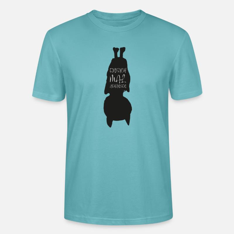 einfach mal abhängen - Stanley/Stella Unisex Bio-T-Shirt CRAFTER - Pastelltürkis