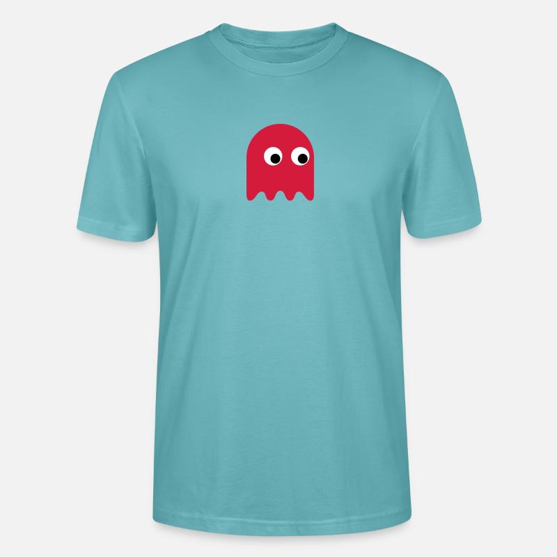 Game Classics Ghost - Stanley/Stella Unisex Bio-T-Shirt CRAFTER - Pastelltürkis
