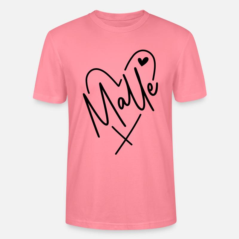 Malle Herz - Stanley/Stella Unisex Bio-T-Shirt CRAFTER - Pink
