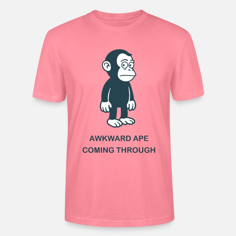 Introverti - Passer à travers - T-shirt bio CRAFTER Stanley Stella Unisexe - rose 