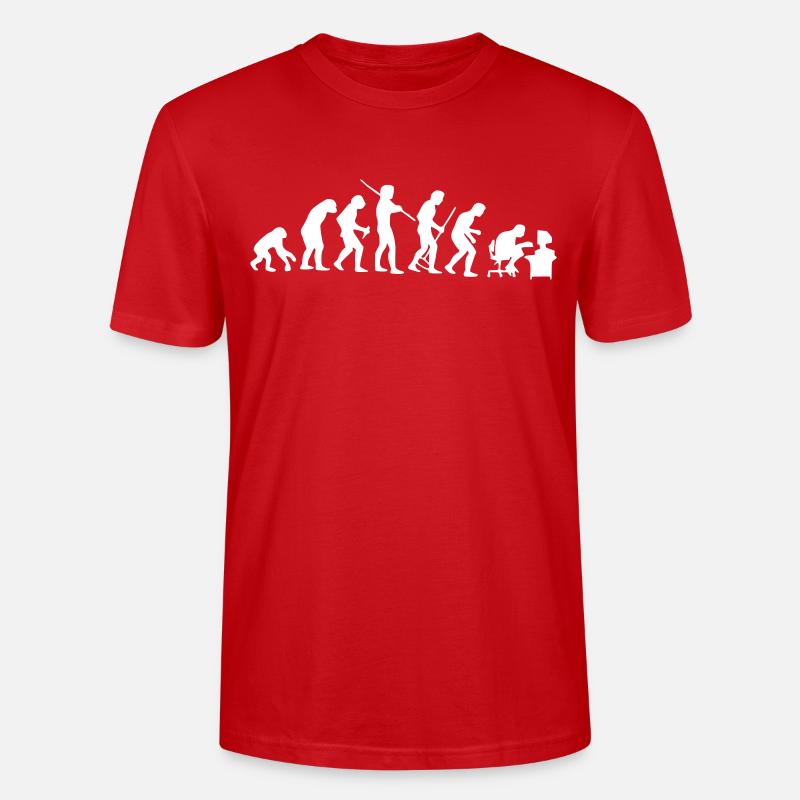 evolution - Stanley/Stella Unisex Bio-T-Shirt CRAFTER - Rot