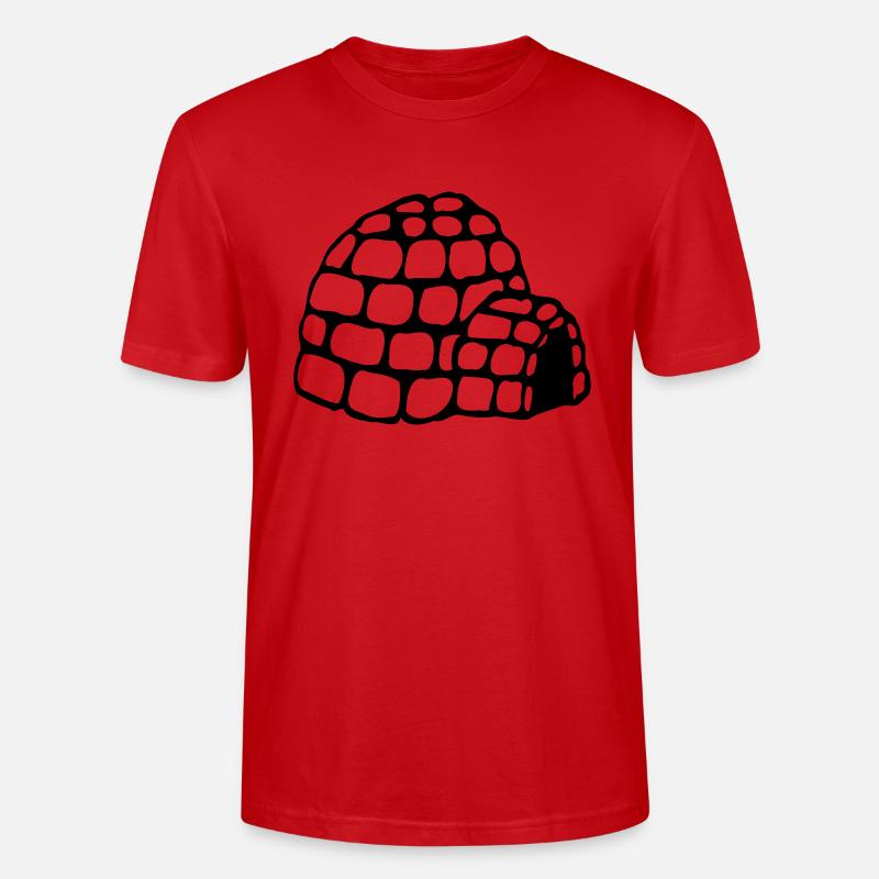 Iglu - Stanley/Stella Unisex Bio-T-Shirt CRAFTER - Rot