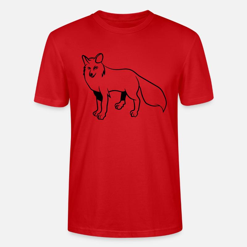 Fuchs - Stanley/Stella Unisex Bio-T-Shirt CRAFTER - Rot