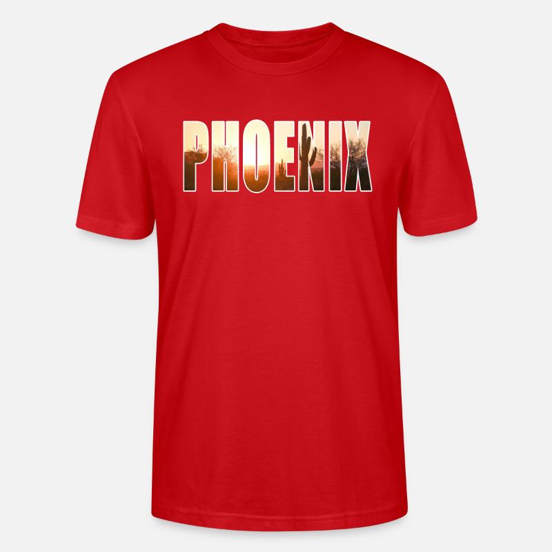 phoenix - Stanley/Stella Unisex Bio-T-Shirt CRAFTER - Rot
