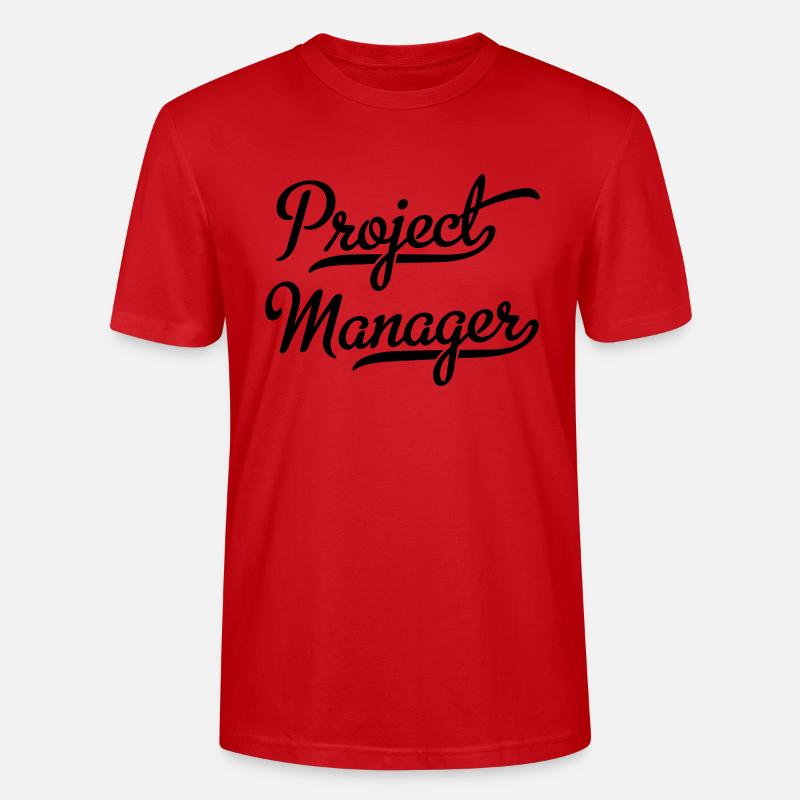 Projektleiter - Stanley/Stella Unisex Bio-T-Shirt CRAFTER - Rot