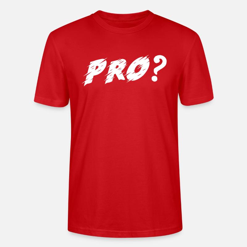 Jeu PC de jeu - T-shirt bio CRAFTER Stanley Stella Unisexe - rouge