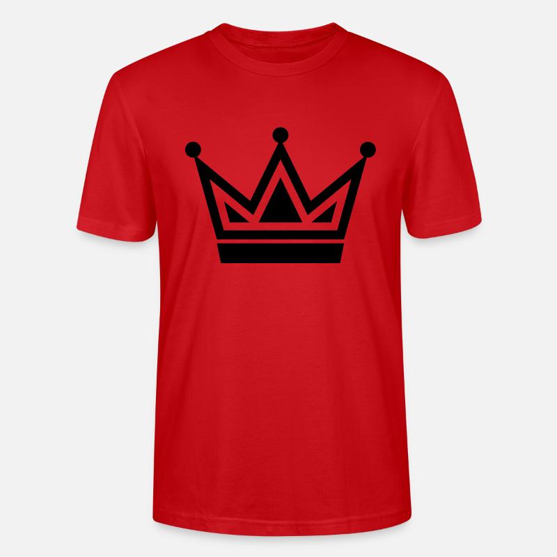 crown8 - T-shirt bio CRAFTER Stanley Stella Unisexe - rouge