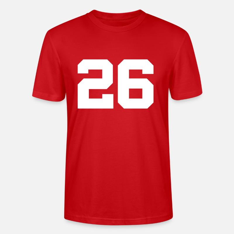 26 - Stanley/Stella Unisex Bio-T-Shirt CRAFTER - Rot