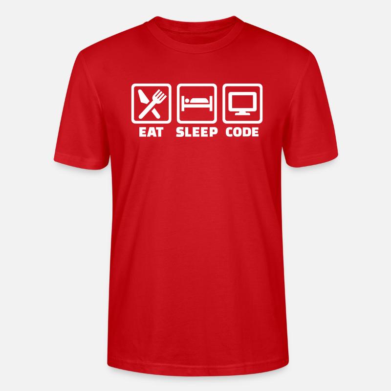 Programmierer - Stanley/Stella Unisex Bio-T-Shirt CRAFTER - Rot