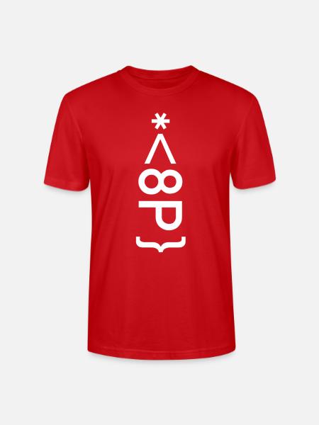 Weihnachtsmann - Stanley/Stella Unisex Bio-T-Shirt CRAFTER - Rot