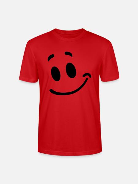 Lachgesicht - Stanley/Stella CRAFTER Unisex Organic T-Shirt - red