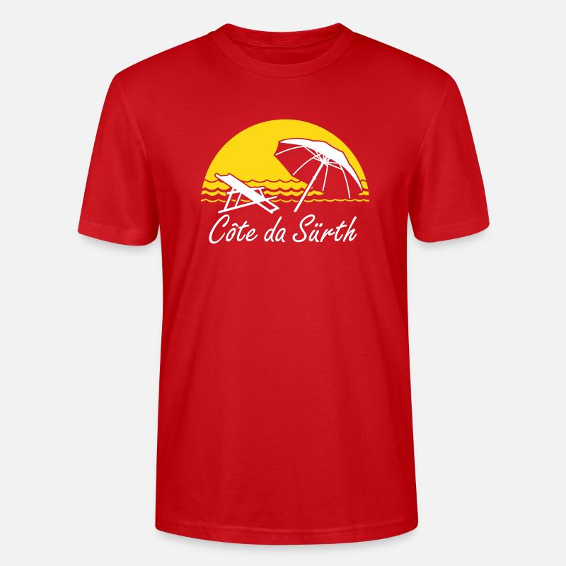 Côte da Sürth - Stanley/Stella Unisex Bio-T-Shirt CRAFTER - Rot
