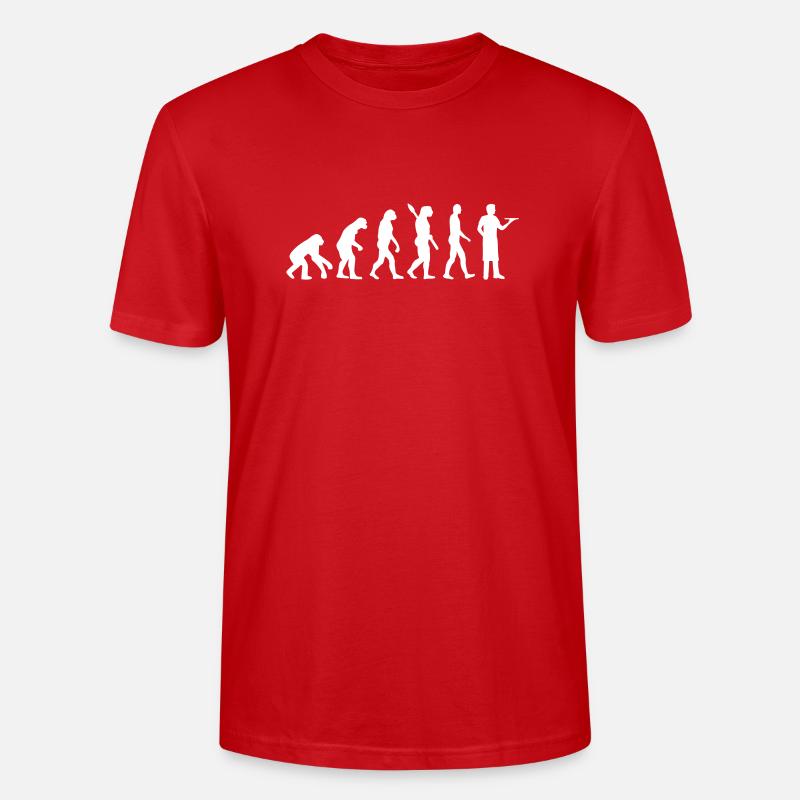 Evolution server - Stanley/Stella CRAFTER Unisex Organic T-Shirt - red