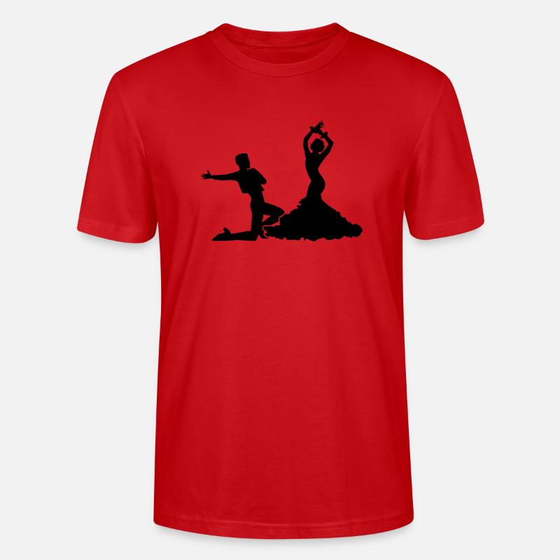 Flamenco - Stanley/Stella Unisex Bio-T-Shirt CRAFTER - Rot