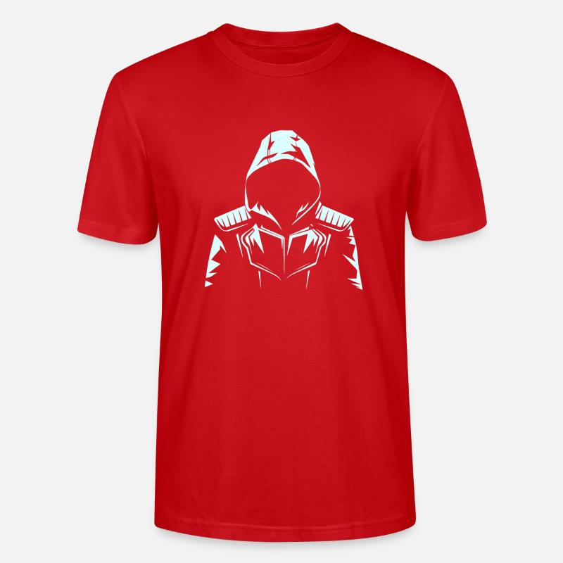 VISUALISIERUNG - Stanley/Stella Unisex Bio-T-Shirt CRAFTER - Rot