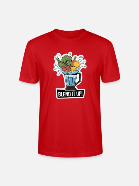 MISCHEN SIE ES - Stanley/Stella Unisex Bio-T-Shirt CRAFTER - Rot