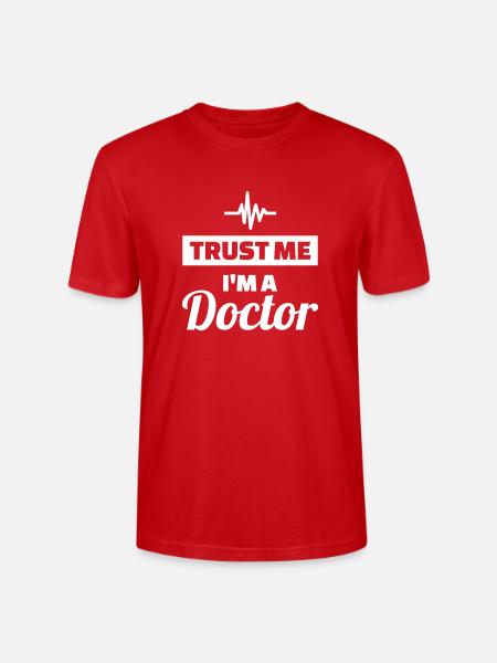 Arzt - Stanley/Stella Unisex Bio-T-Shirt CRAFTER - Rot