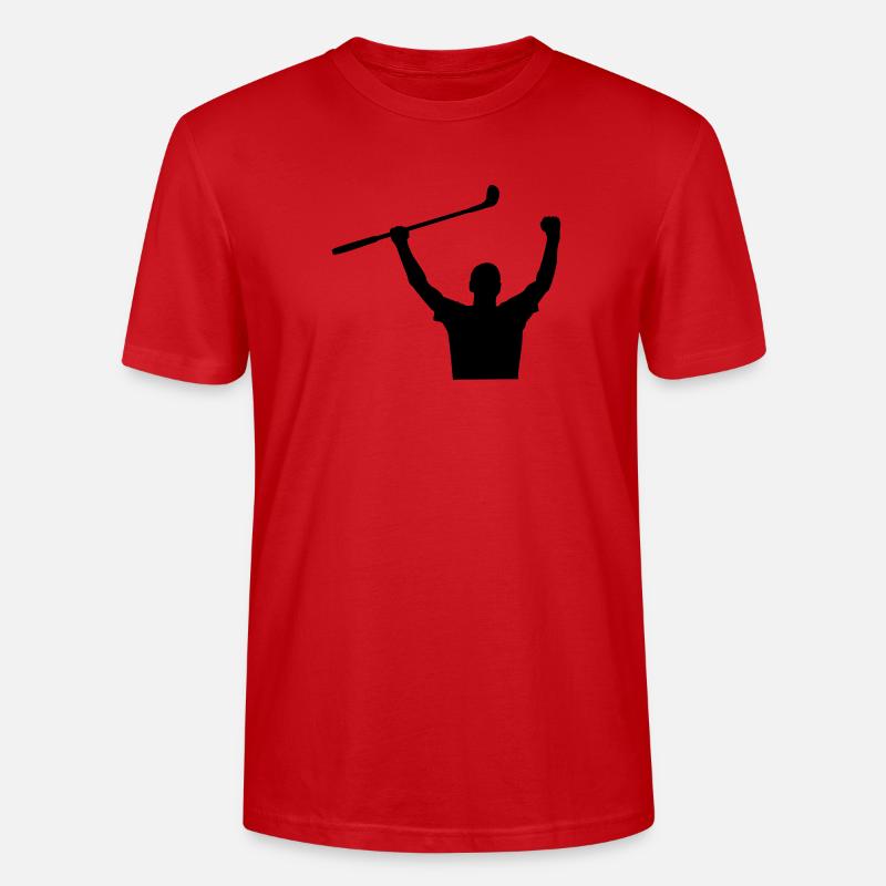 Golf - Stanley/Stella Unisex Bio-T-Shirt CRAFTER - Rot