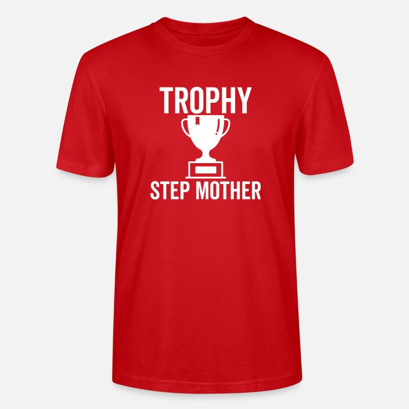 Trophäe Stiefmutter - Stanley/Stella Unisex Bio-T-Shirt CRAFTER - Rot