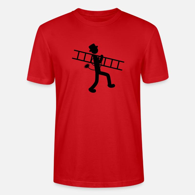 Chimney Sweeper - Stanley/Stella Unisex Bio-T-Shirt CRAFTER - Rot