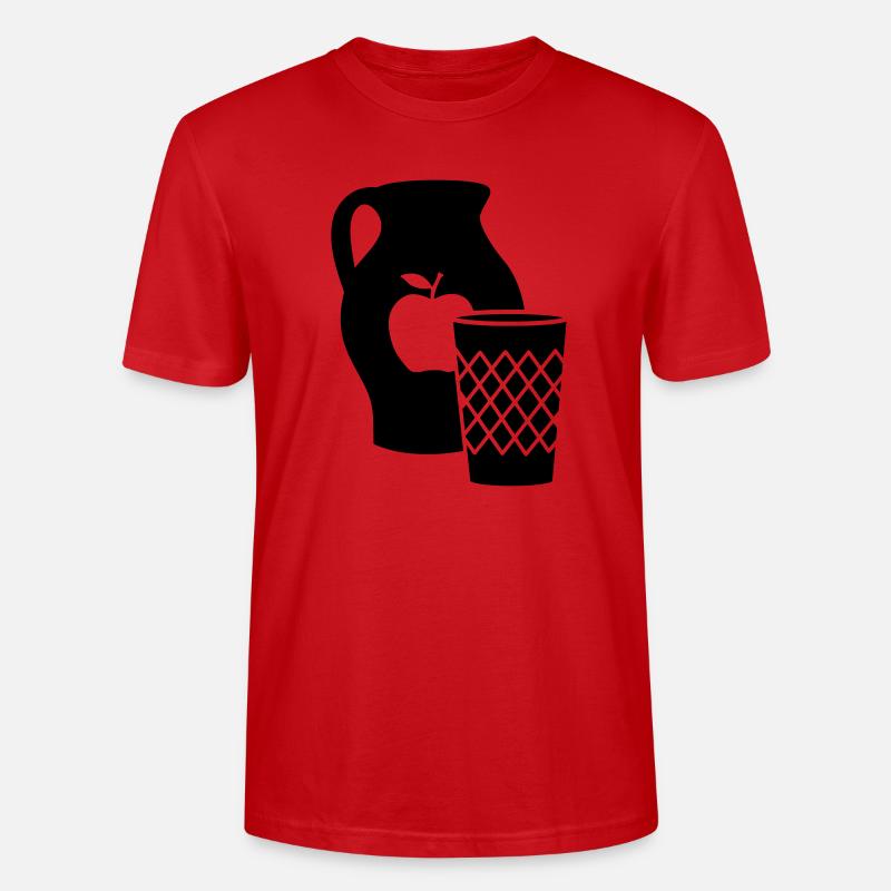 Bembel und Geripptes - Stanley/Stella Unisex Bio-T-Shirt CRAFTER - Rot