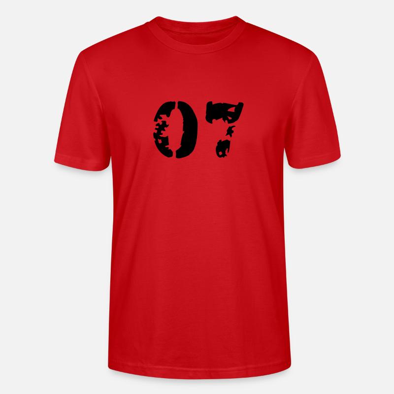 07 - Stanley/Stella Unisex Bio-T-Shirt CRAFTER - Rot
