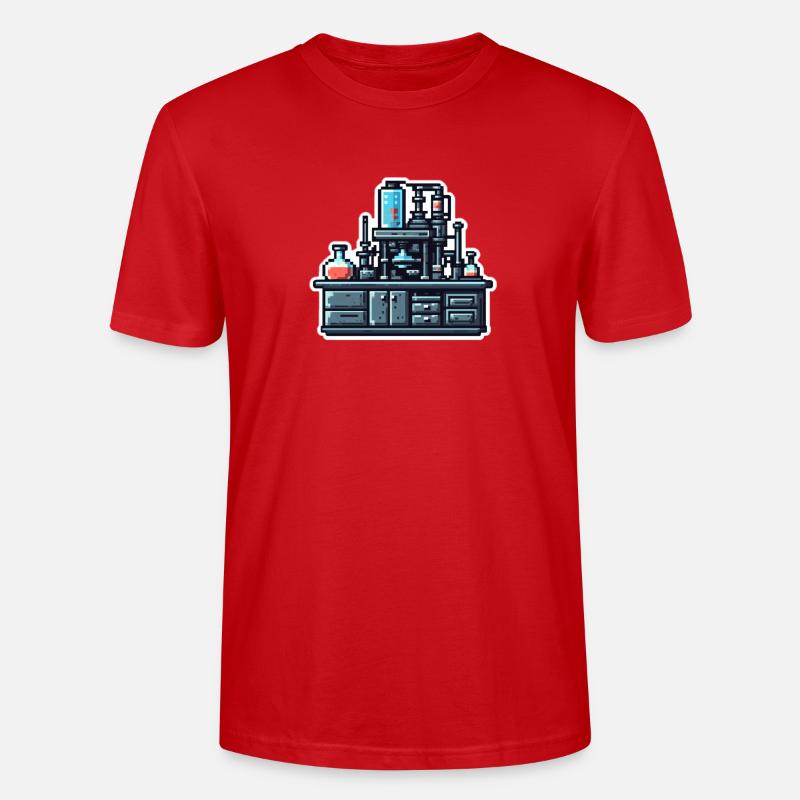 Experiment desk - Stanley/Stella Unisex Bio-T-Shirt CRAFTER - Rot