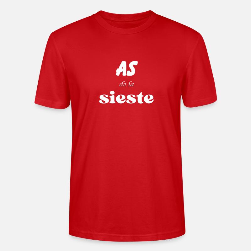 Ass des Nickerchens - Stanley/Stella Unisex Bio-T-Shirt CRAFTER - Rot