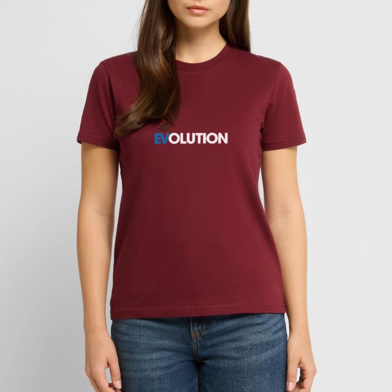 Elektrisch - E Auto - Evolution - Spruch Stanley/Stella Unisex Bio-T-Shirt CRAFTER
